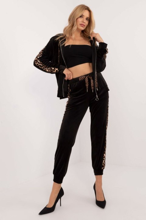 Spodnie Komplet Model DHJ-KMPL-9137.25 Black - Italy Moda Spodnie Komplet Model DHJ-KMPL-9137.25 Black - Italy Moda