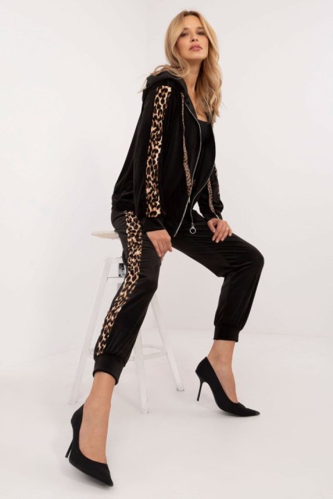 Spodnie Komplet Model DHJ-KMPL-9137.25 Black - Italy Moda Spodnie Komplet Model DHJ-KMPL-9137.25 Black - Italy Moda