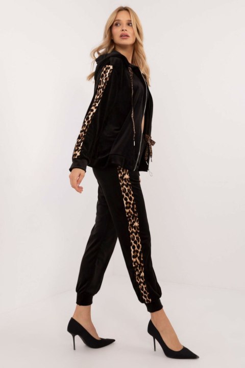 Spodnie Komplet Model DHJ-KMPL-9137.25 Black - Italy Moda Spodnie Komplet Model DHJ-KMPL-9137.25 Black - Italy Moda