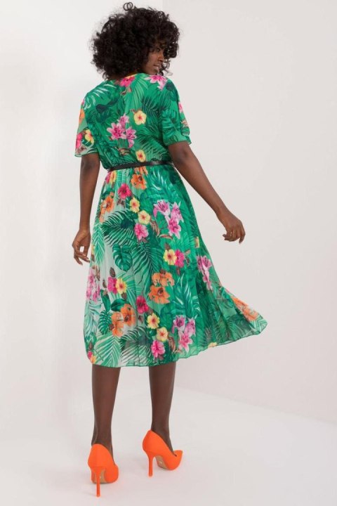 Sukienka Model DHJ-SK-13162-4.32 green - Italy Moda Sukienka Model DHJ-SK-13162-4.32 green - Italy Moda