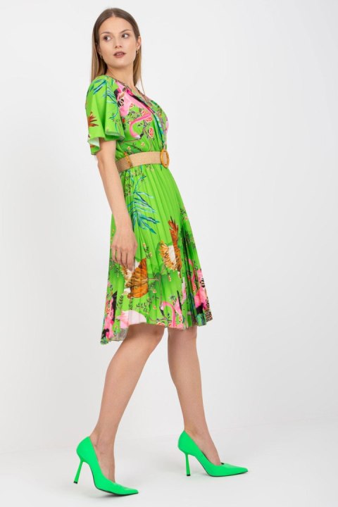 Sukienka Model DHJ-SK-15817.32 Light Green - Italy Moda Sukienka Model DHJ-SK-15817.32 Light Green - Italy Moda