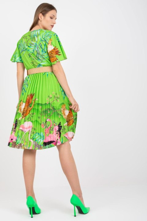 Sukienka Model DHJ-SK-15817.32 Light Green - Italy Moda Sukienka Model DHJ-SK-15817.32 Light Green - Italy Moda