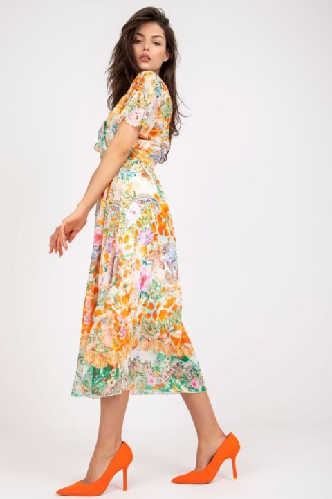 Sukienka Model DHJ-SK-15967-1.01P Orange - Italy Moda Sukienka Model DHJ-SK-15967-1.01P Orange - Italy Moda