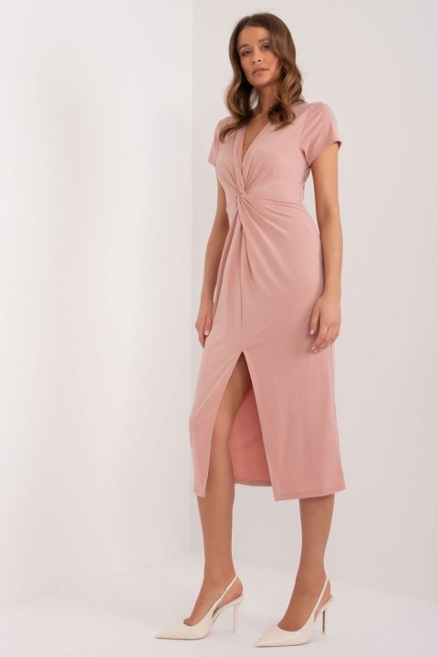 Sukienka Model DHJ-SK-17302K.93 Dark Pink - Italy Moda Sukienka Model DHJ-SK-17302K.93 Dark Pink - Italy Moda
