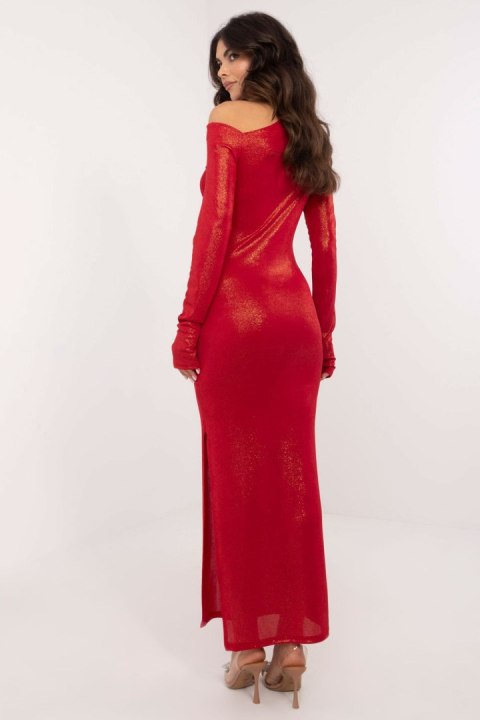 Sukienka Model DHJ-SK-20093.17 Red - Italy Moda Sukienka Model DHJ-SK-20093.17 Red - Italy Moda