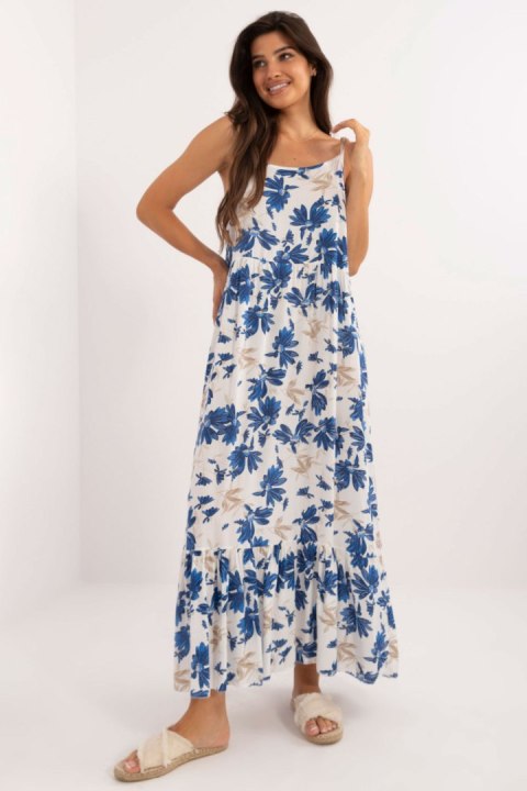 Sukienka Model DHJ-SK-7772.25 Cobalt - Italy Moda Sukienka Model DHJ-SK-7772.25 Cobalt - Italy Moda