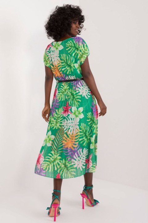 Sukienka Model DHJ-SK-8839-3.30 Green - Italy Moda Sukienka Model DHJ-SK-8839-3.30 Green - Italy Moda