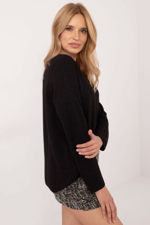 Sweter Damski Model DHJ-BZ-19238.26 Black - Italy Moda Sweter Damski Model DHJ-BZ-19238.26 Black - Italy Moda