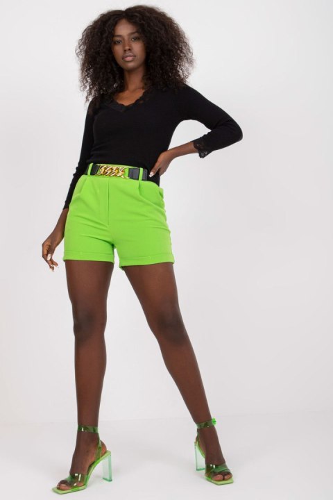 Szorty Damskie Model DHJ-SN-13186-1.70 Light Green - Italy Moda Szorty Damskie Model DHJ-SN-13186-1.70 Light Green - Italy Moda