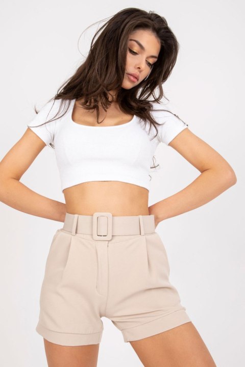 Szorty Damskie Model DHJ-SN-15776.01P Beige - Italy Moda Szorty Damskie Model DHJ-SN-15776.01P Beige - Italy Moda