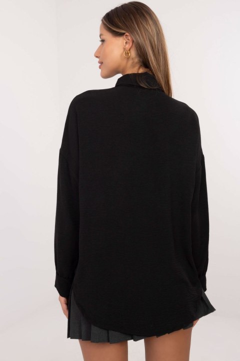 Koszula Damska Model MI-KS-61523.60P Black - Italy Moda Koszula Damska Model MI-KS-61523.60P Black - Italy Moda