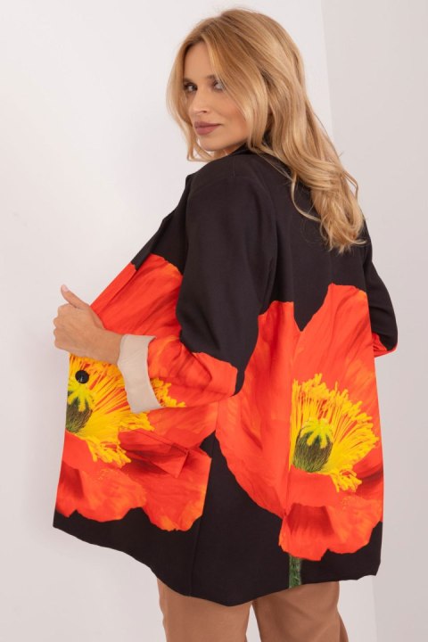 Marynarka Model DHJ-MA-18525-6.16X Black - Italy Moda Marynarka Model DHJ-MA-18525-6.16X Black - Italy Moda