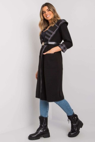 Płaszcz Damski Model DHJ-PL-A5721.40X Black - Italy Moda
