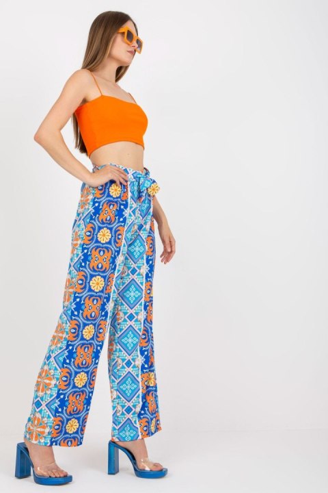 Spodnie Damskie Model DHJ-SP-13587.66P Blue - Italy Moda Spodnie Damskie Model DHJ-SP-13587.66P Blue - Italy Moda