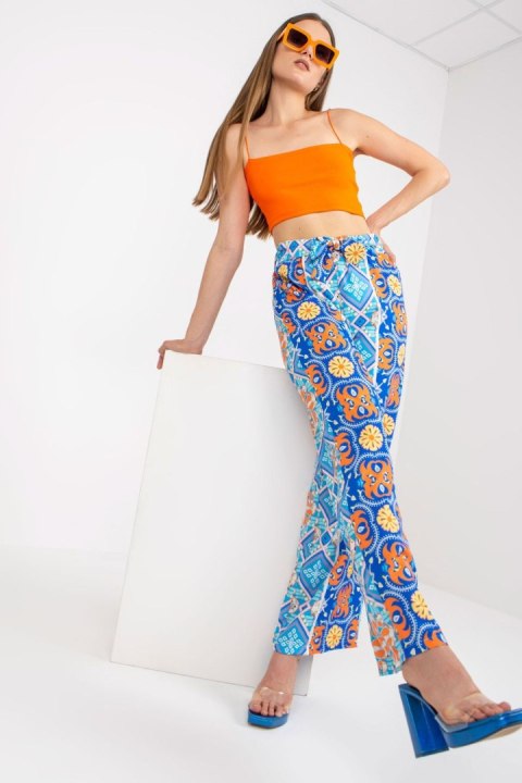 Spodnie Damskie Model DHJ-SP-13587.66P Blue - Italy Moda Spodnie Damskie Model DHJ-SP-13587.66P Blue - Italy Moda