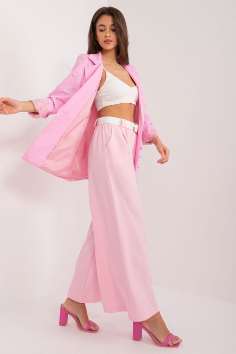 Spodnie Damskie Model DHJ-SP-5583.88 Light Pink - Italy Moda Spodnie Damskie Model DHJ-SP-5583.88 Light Pink - Italy Moda