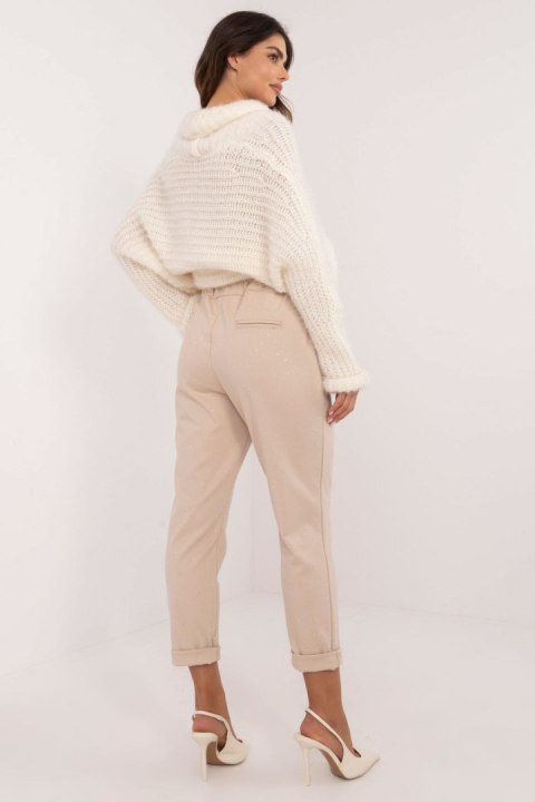 Spodnie Dresowe Model DHJ-SP-A7690.01P Beige - Italy Moda Spodnie Dresowe Model DHJ-SP-A7690.01P Beige - Italy Moda