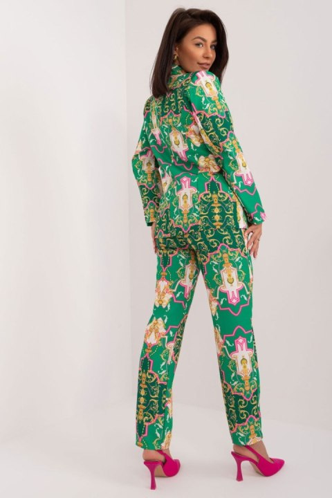 Spodnie Komplet Model DHJ-KMPL-17131.32X Green - Italy Moda Spodnie Komplet Model DHJ-KMPL-17131.32X Green - Italy Moda