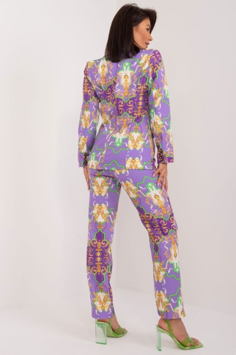 Spodnie Komplet Model DHJ-KMPL-17131.32X Violet - Italy Moda Spodnie Komplet Model DHJ-KMPL-17131.32X Violet - Italy Moda