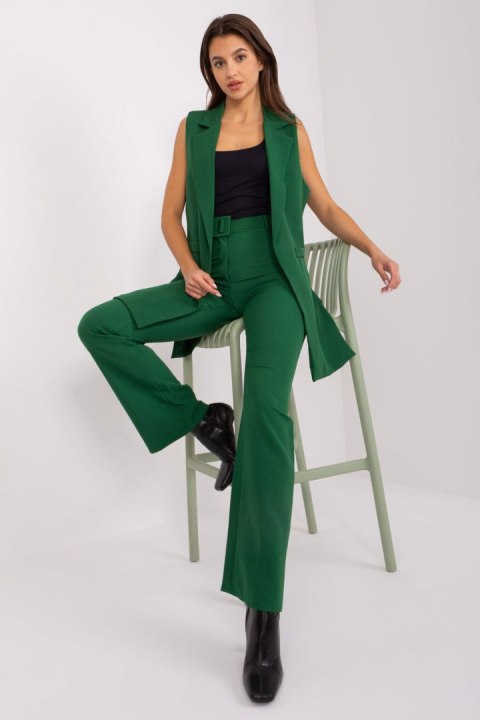 Spodnie Komplet Model DHJ-KMPL-5069.16X Dark Green - Italy Moda Spodnie Komplet Model DHJ-KMPL-5069.16X Dark Green - Italy Moda