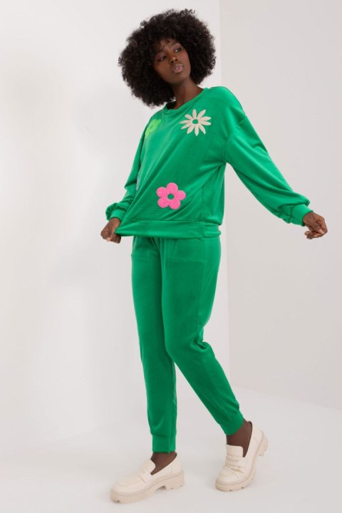 Spodnie Komplet Model DHJ-KMPL-8655.05 Green - Italy Moda Spodnie Komplet Model DHJ-KMPL-8655.05 Green - Italy Moda