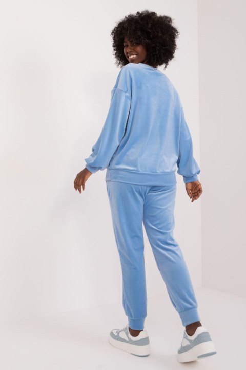 Spodnie Komplet Model DHJ-KMPL-8655.05 Light Blue - Italy Moda Spodnie Komplet Model DHJ-KMPL-8655.05 Light Blue - Italy Moda