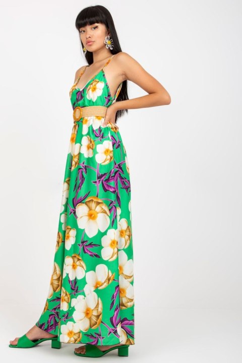 Sukienka Model DHJ-SK-13595.04P Green - Italy Moda Sukienka Model DHJ-SK-13595.04P Green - Italy Moda