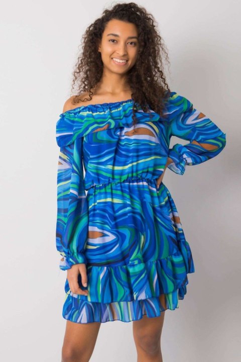 Sukienka Model DHJ-SK-15015-1.48P Dark Blue - Italy Moda Sukienka Model DHJ-SK-15015-1.48P Dark Blue - Italy Moda