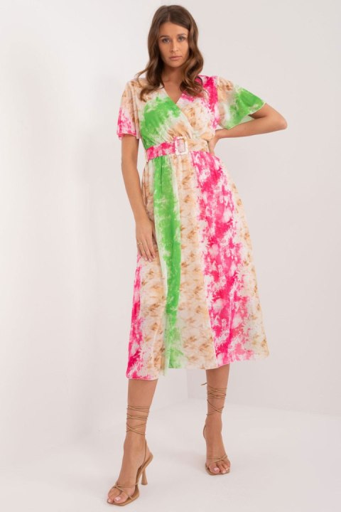 Sukienka Model DHJ-SK-15967-2.86 Dark Pink - Italy Moda Sukienka Model DHJ-SK-15967-2.86 Dark Pink - Italy Moda