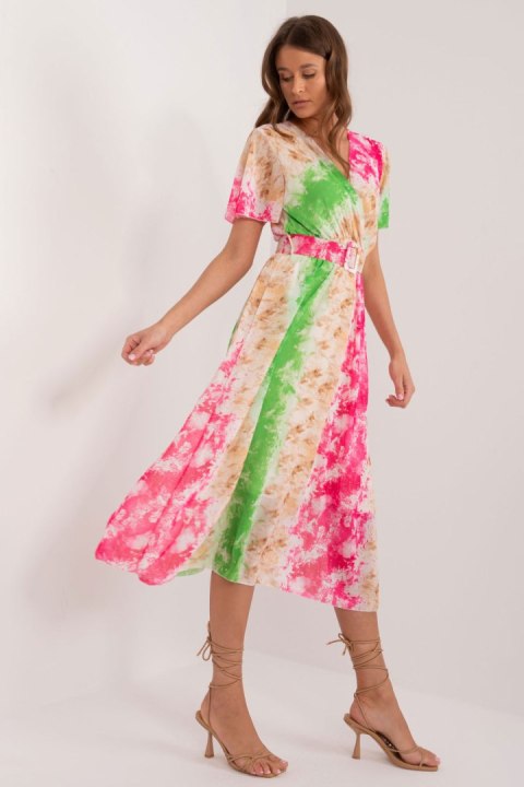 Sukienka Model DHJ-SK-15967-2.86 Dark Pink - Italy Moda Sukienka Model DHJ-SK-15967-2.86 Dark Pink - Italy Moda