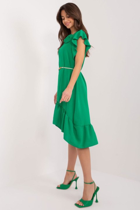 Sukienka Model DHJ-SK-8921.98 Green - Italy Moda Sukienka Model DHJ-SK-8921.98 Green - Italy Moda