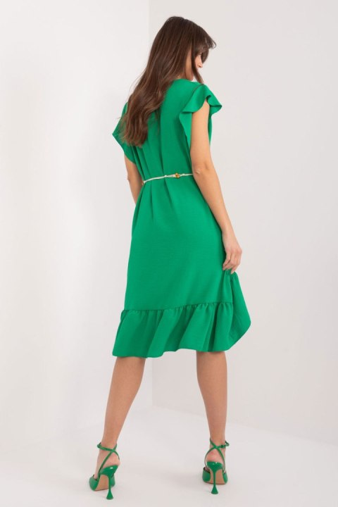 Sukienka Model DHJ-SK-8921.98 Green - Italy Moda Sukienka Model DHJ-SK-8921.98 Green - Italy Moda
