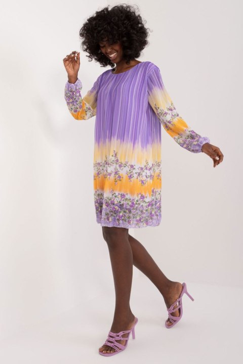 Sukienka Model DHJ-SK-N8524.14X Violet - Italy Moda Sukienka Model DHJ-SK-N8524.14X Violet - Italy Moda