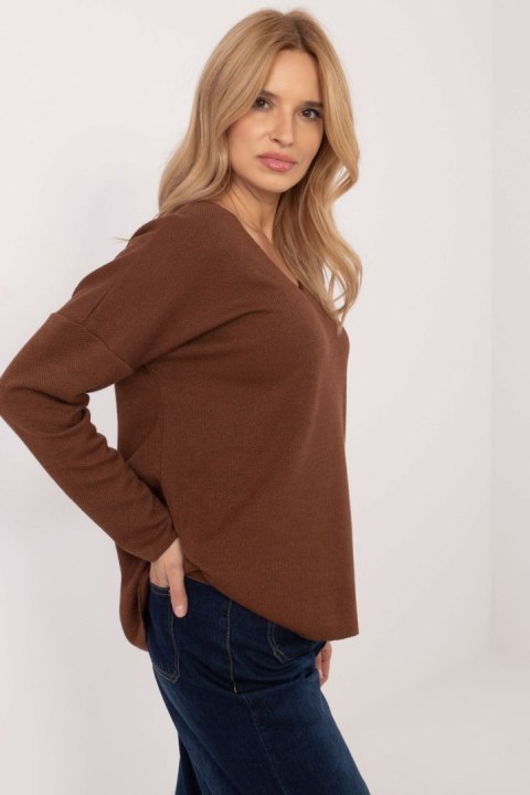 Sweter Damski Model DHJ-BZ-19238.26 brown - Italy Moda Sweter Damski Model DHJ-BZ-19238.26 brown - Italy Moda