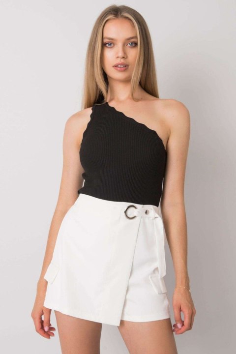 Szorty Damskie Model DHJ-SN-9858.09P Ecru - Italy Moda Szorty Damskie Model DHJ-SN-9858.09P Ecru - Italy Moda