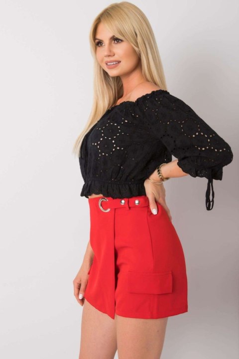 Szorty Damskie Model DHJ-SN-9858.09P Red - Italy Moda Szorty Damskie Model DHJ-SN-9858.09P Red - Italy Moda