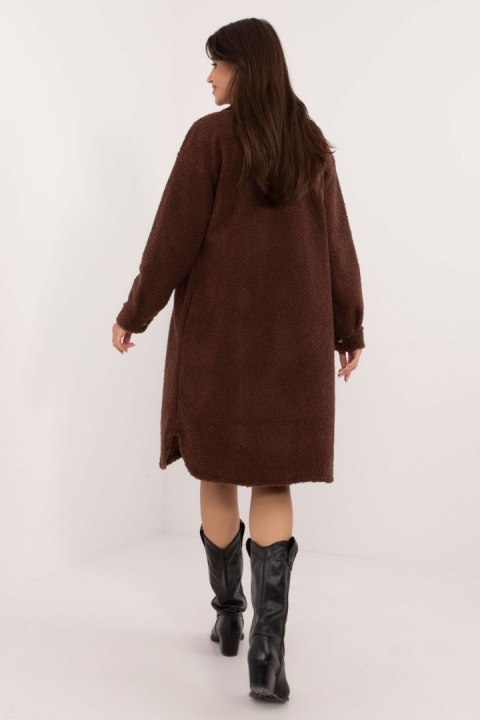 Koszula Damska Model DHJ-KS-19806.12X Brown - Italy Moda Koszula Damska Model DHJ-KS-19806.12X Brown - Italy Moda