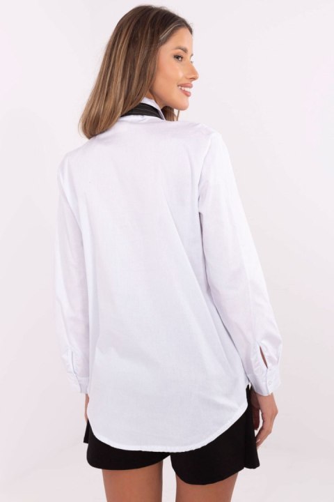 Koszula Damska Model DHJ-KS-20168.08P White - Italy Moda Koszula Damska Model DHJ-KS-20168.08P White - Italy Moda