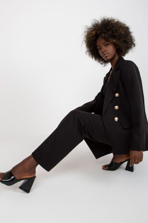 Marynarka Damska Model DHJ-MA-15555.00P Black - Italy Moda Marynarka Damska Model DHJ-MA-15555.00P Black - Italy Moda