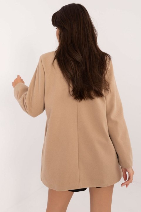 Marynarka Model DHJ-MA-18598.12X Beige - Italy Moda Marynarka Model DHJ-MA-18598.12X Beige - Italy Moda