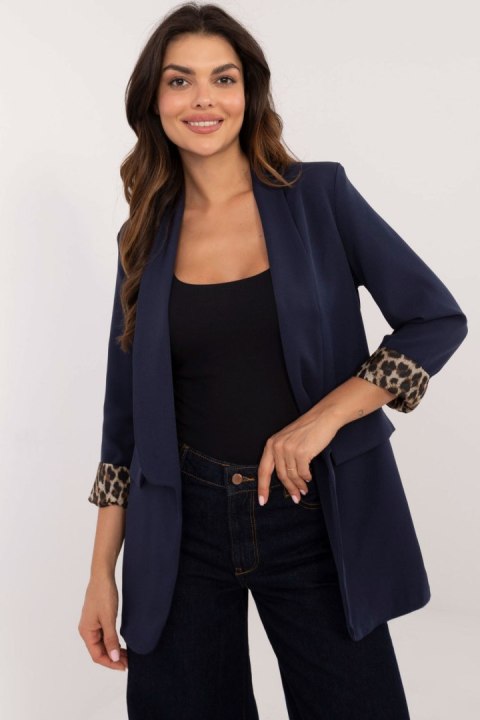 Marynarka Model DHJ-MA-18657-1.86 Navy - Italy Moda Marynarka Model DHJ-MA-18657-1.86 Navy - Italy Moda