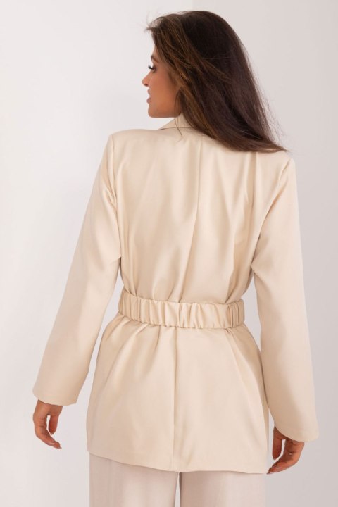 Marynarka Model DHJ-MA-18973.60 Light Beige - Italy Moda Marynarka Model DHJ-MA-18973.60 Light Beige - Italy Moda