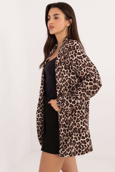 Marynarka Model DHJ-MA-19790.86 Black/Beige - Italy Moda Marynarka Model DHJ-MA-19790.86 Black/Beige - Italy Moda