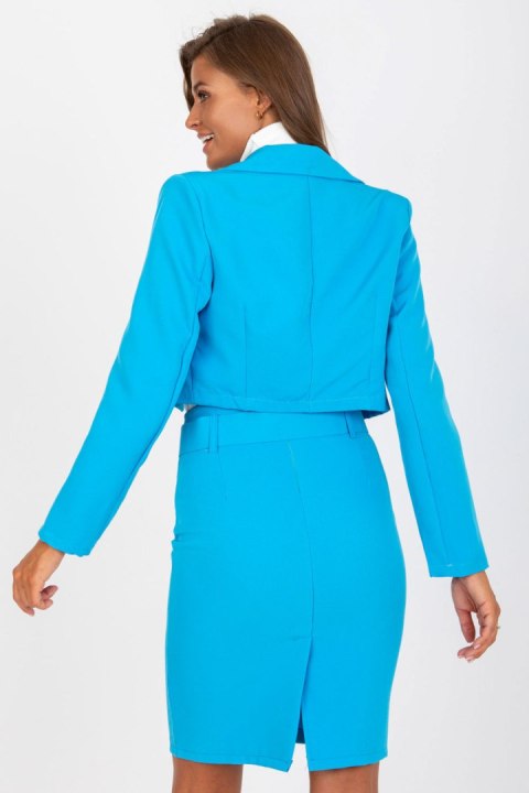 Marynarka Model DHJ-ZT-A6113.13 Blue - Italy Moda Marynarka Model DHJ-ZT-A6113.13 Blue - Italy Moda