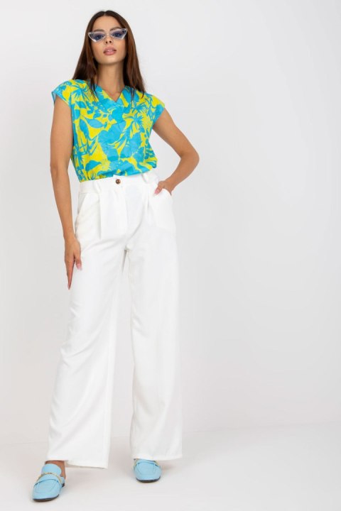 Spodnie Damskie Model DHJ-SP-15679.01X White - Italy Moda Spodnie Damskie Model DHJ-SP-15679.01X White - Italy Moda