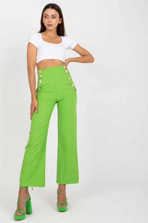 Spodnie Damskie Model DHJ-SP-16008.01X Light Green - Italy Moda Spodnie Damskie Model DHJ-SP-16008.01X Light Green - Italy Moda