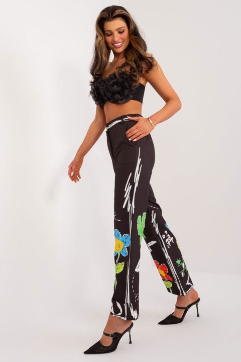 Spodnie Damskie Model DHJ-SP-18857.31 Black - Italy Moda Spodnie Damskie Model DHJ-SP-18857.31 Black - Italy Moda