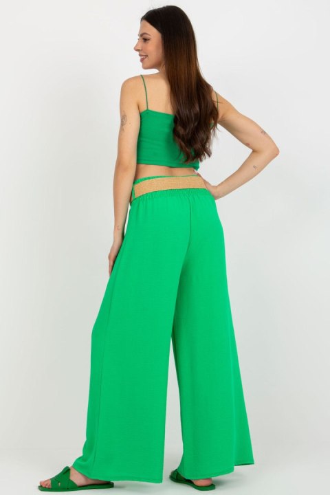 Spodnie Damskie Model DHJ-SP-8387.57 Green - Italy Moda Spodnie Damskie Model DHJ-SP-8387.57 Green - Italy Moda