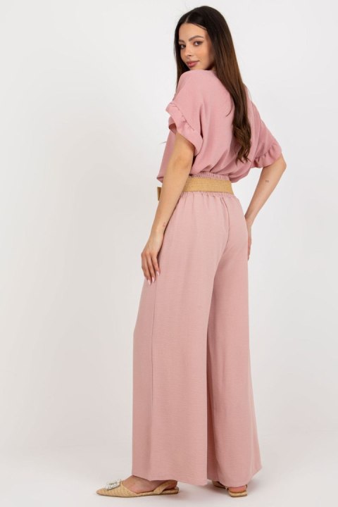 Spodnie Damskie Model DHJ-SP-8387.57 Light Pink - Italy Moda Spodnie Damskie Model DHJ-SP-8387.57 Light Pink - Italy Moda
