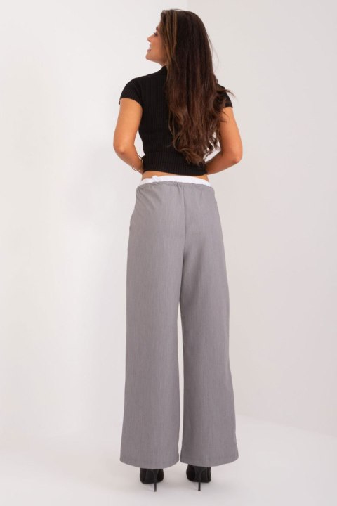 Spodnie Damskie Model DHJ-SP-A7327TR.57 Grey - Italy Moda Spodnie Damskie Model DHJ-SP-A7327TR.57 Grey - Italy Moda